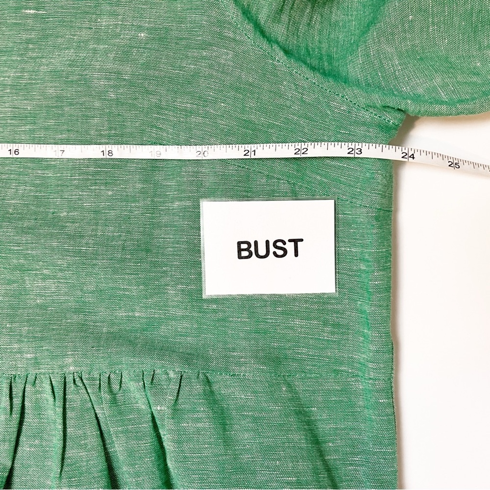 Tuckernuck Seafoam Green Linen Button-Front Maxi Dress - Picture 10 of 15